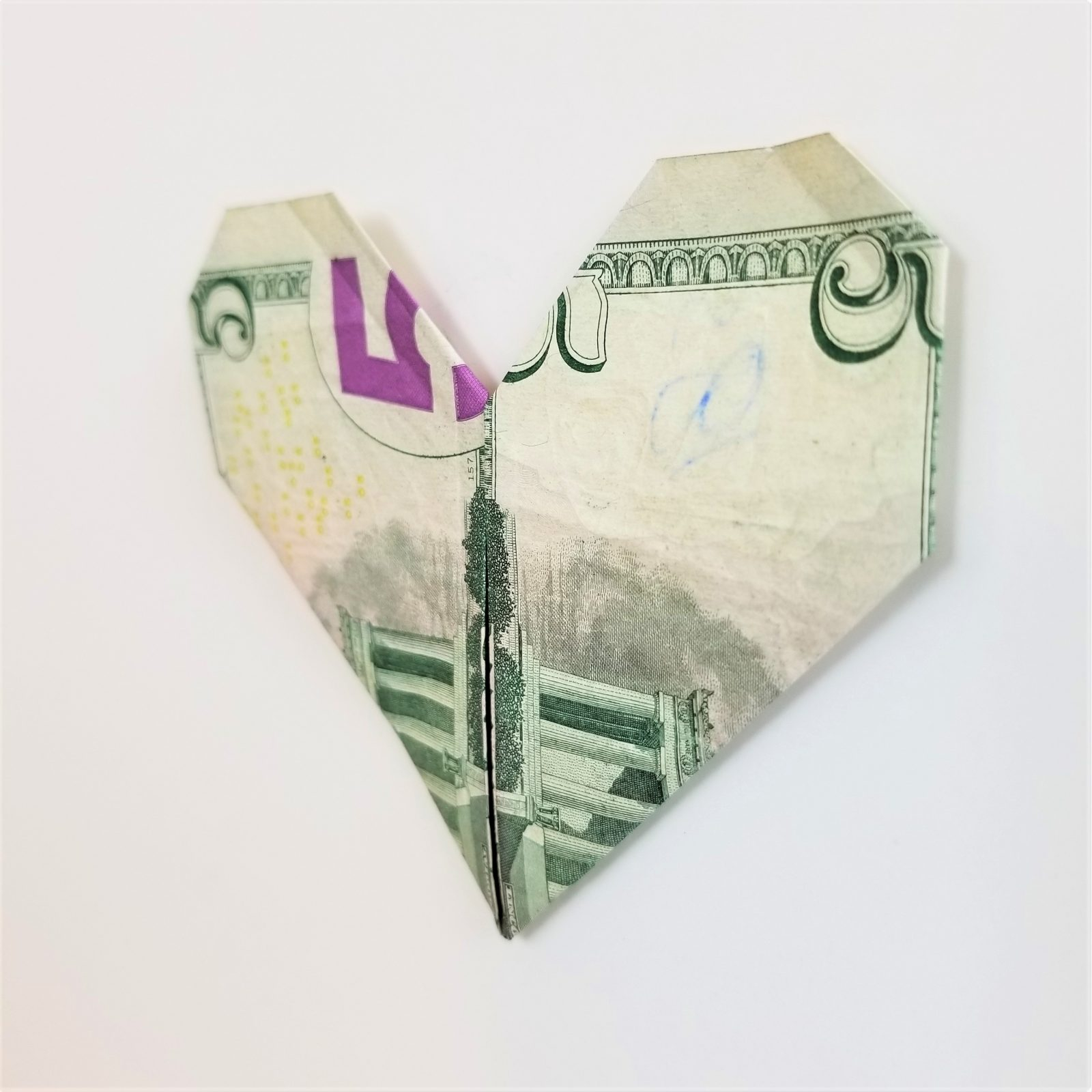 Easy Money Origami Instructions For Kids Fast Dollar Bill Origami Heart Fave Mom