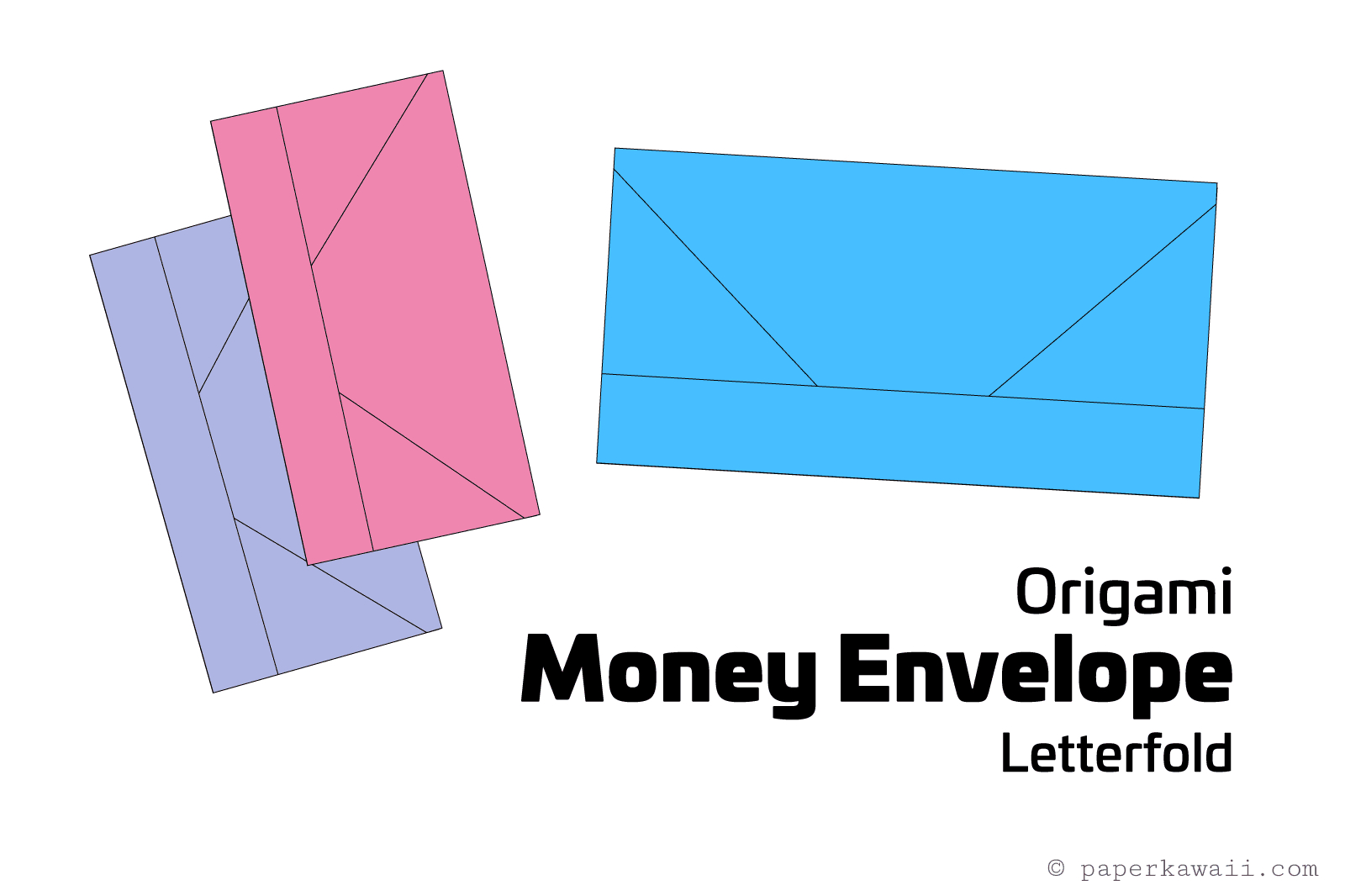 Easy Money Origami Instructions For Kids Origami Money Envelope Letter Fold Tutorial