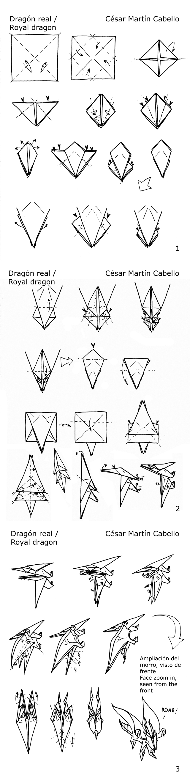 Easy Origami Diagrams 22 Sumptuous Origami Pegasus Diagrams