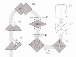 Easy Origami Diagrams Cute Dog Papercraft Bestpaperdom