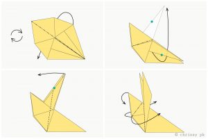 Easy Origami Diagrams How To Make A Traditional Origami Rabbit