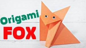 Easy Origami Diagrams Origami Fox Easy Tutorial Zoo Animals 3d Instructionsorigami Diagrams For Children For Beginners