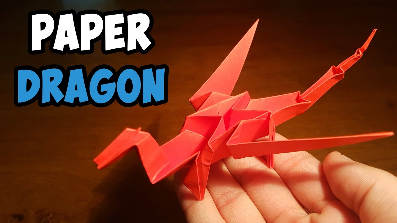 Easy Origami Dragon Step By Step How To Make An Easy Origami Dragon