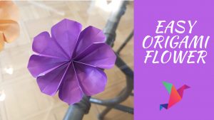 Easy Origami Flower A Very Easy Origami Flower Origami