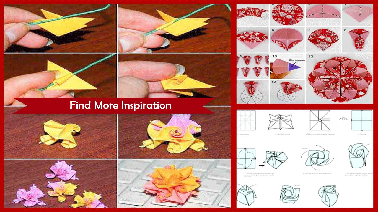 Easy Origami Flower Easy Origami Flower Tutorial For Android Apk Download