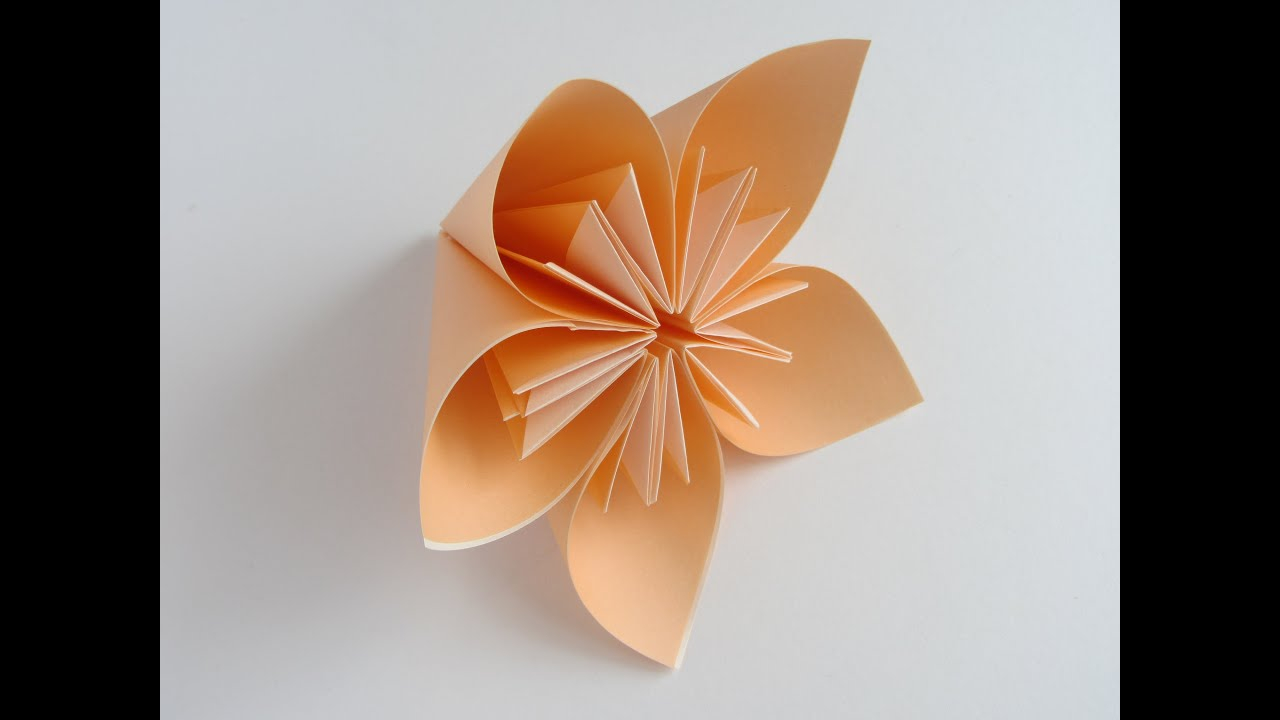 Easy Origami Flower Fold Flowers Terizyasamayolver
