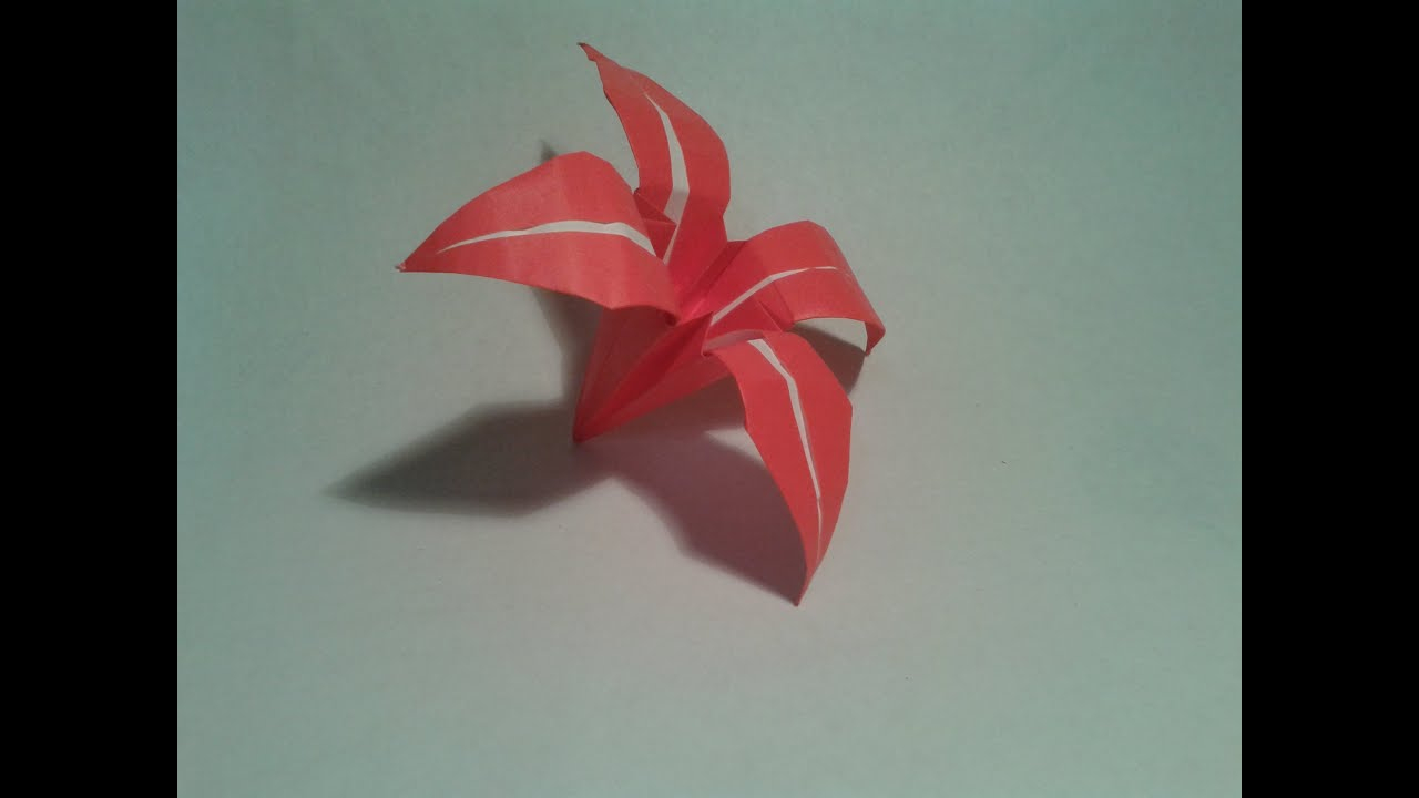 Easy Origami Flower Origami How To Make An Easy Origami Flower Origami Instructions