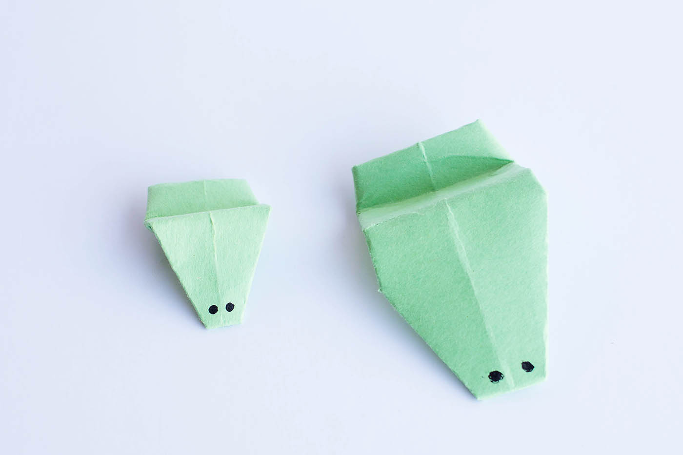 Easy Origami Frog Easy Origami Jumping Frog All For The Boys