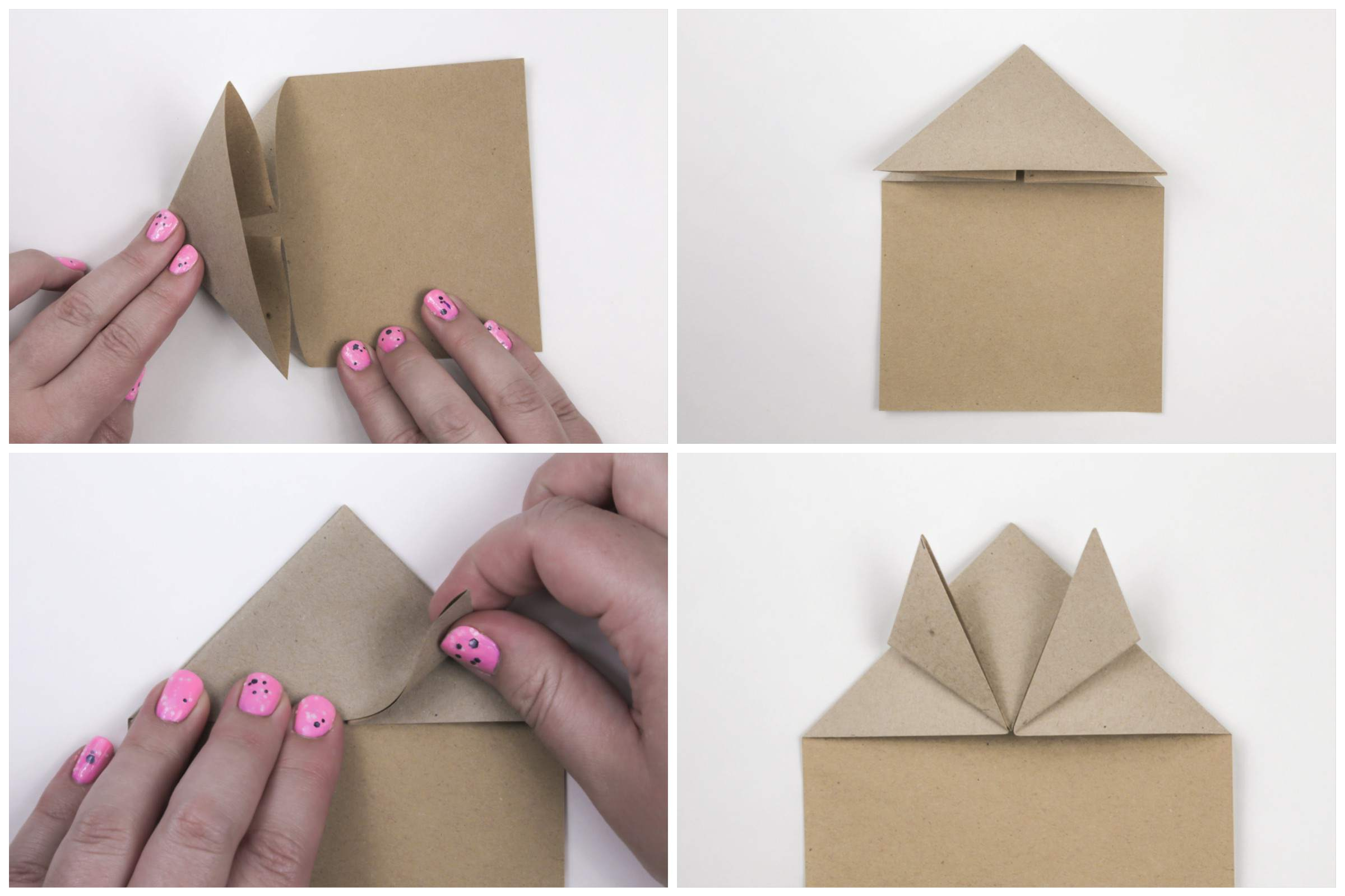 Easy Origami Frog Origami Jumping Frog Tutorial