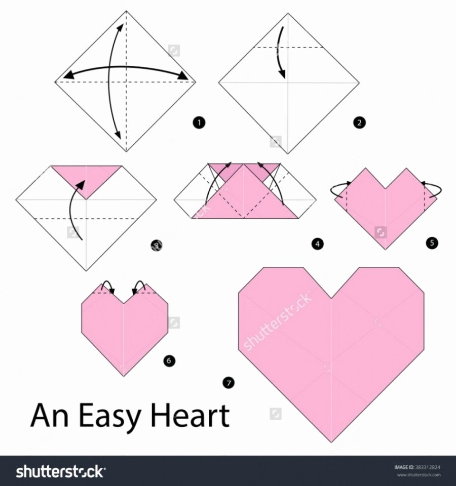 Easy Origami Heart 39 Paradigmatic Guides Instructions For Origami Heart