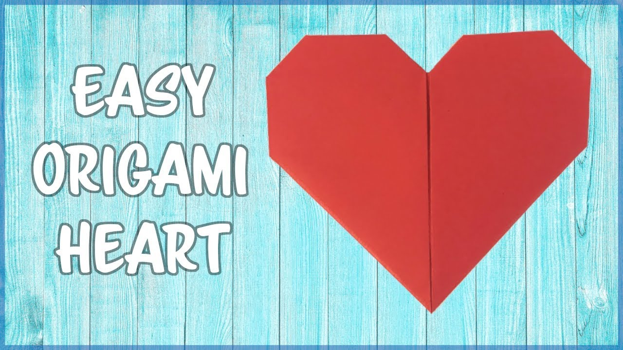Easy Origami Heart How To Make An Origami Heart Fold Fold Paper Instructions Easy