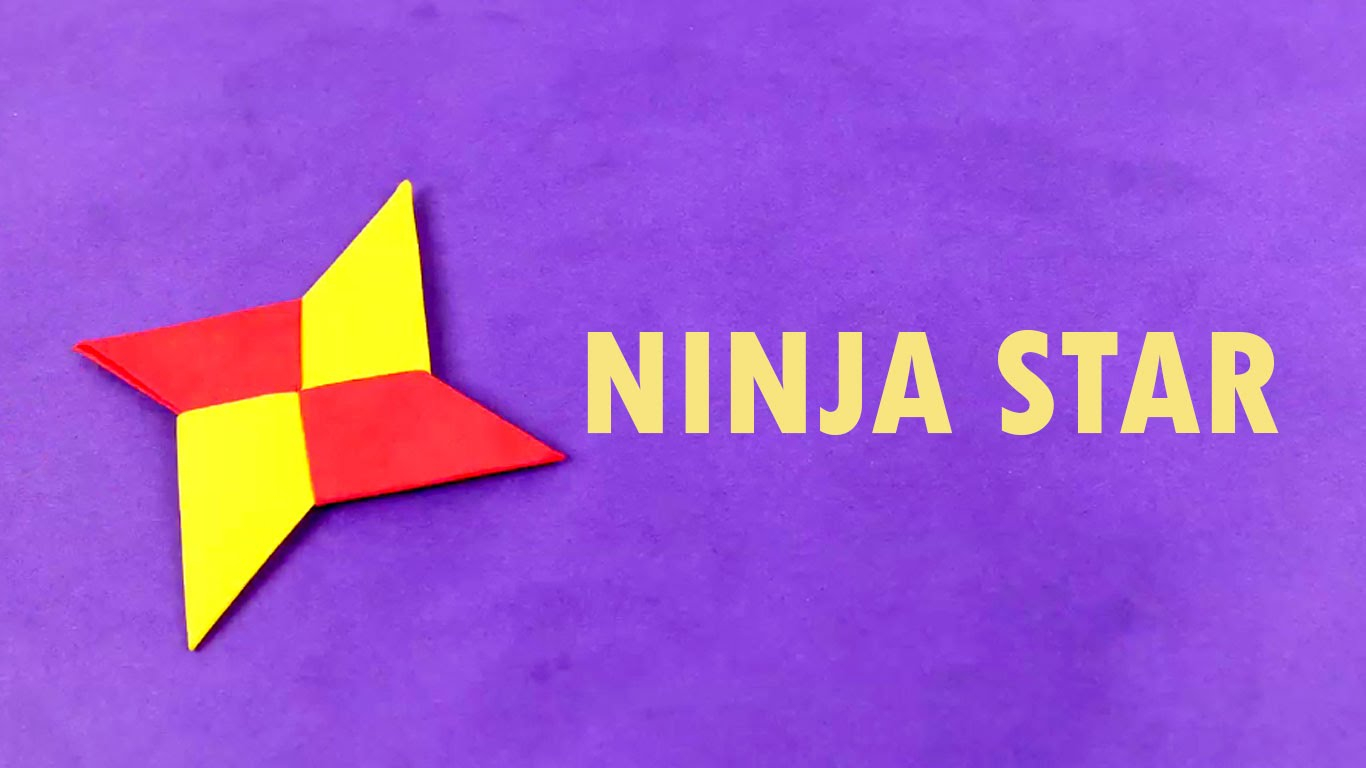 Easy Origami Star Ninja Star Paper Easy For Kids How To Fold An Easy Origami Throwing