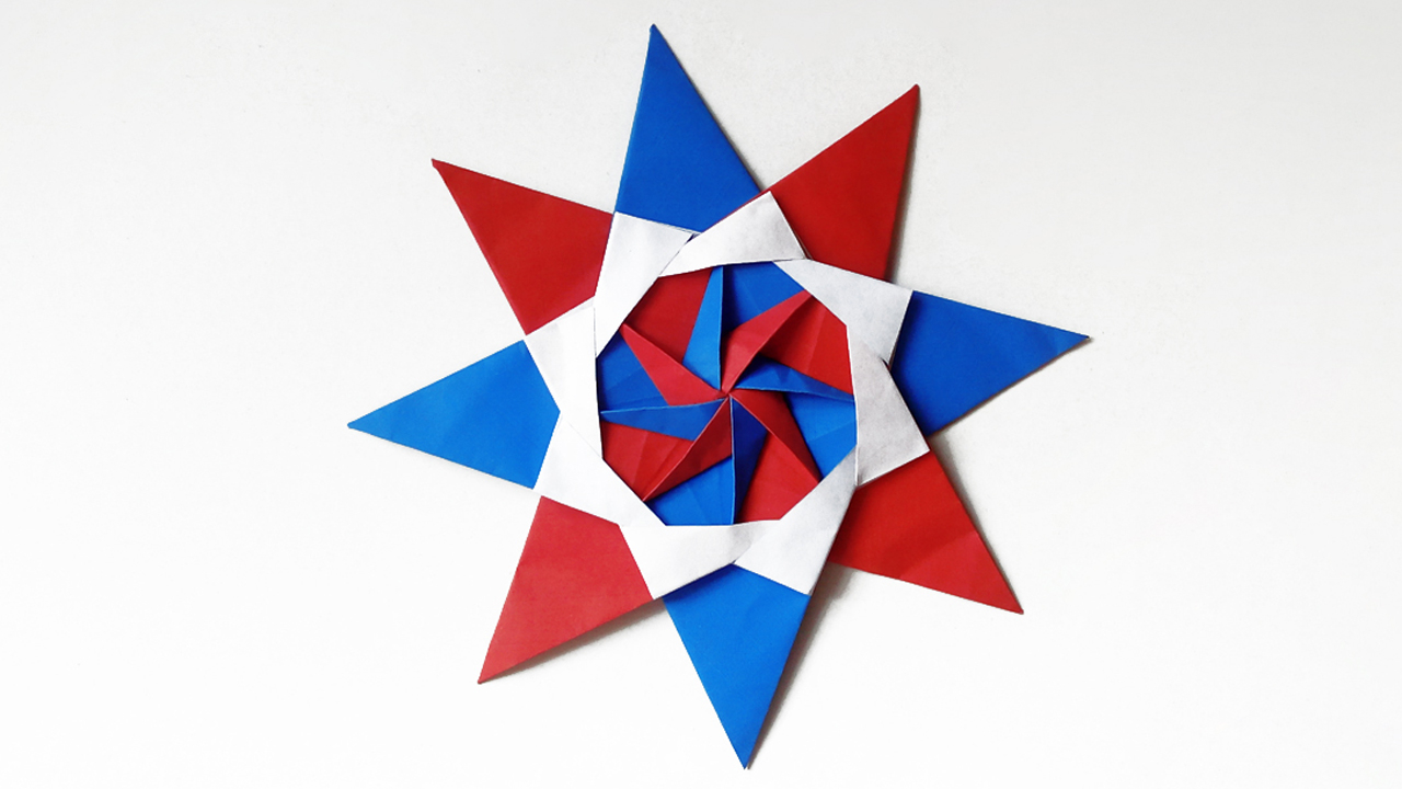 Easy Origami Star Origami Corona Boreale Star Paper Flower Star Diy Easy