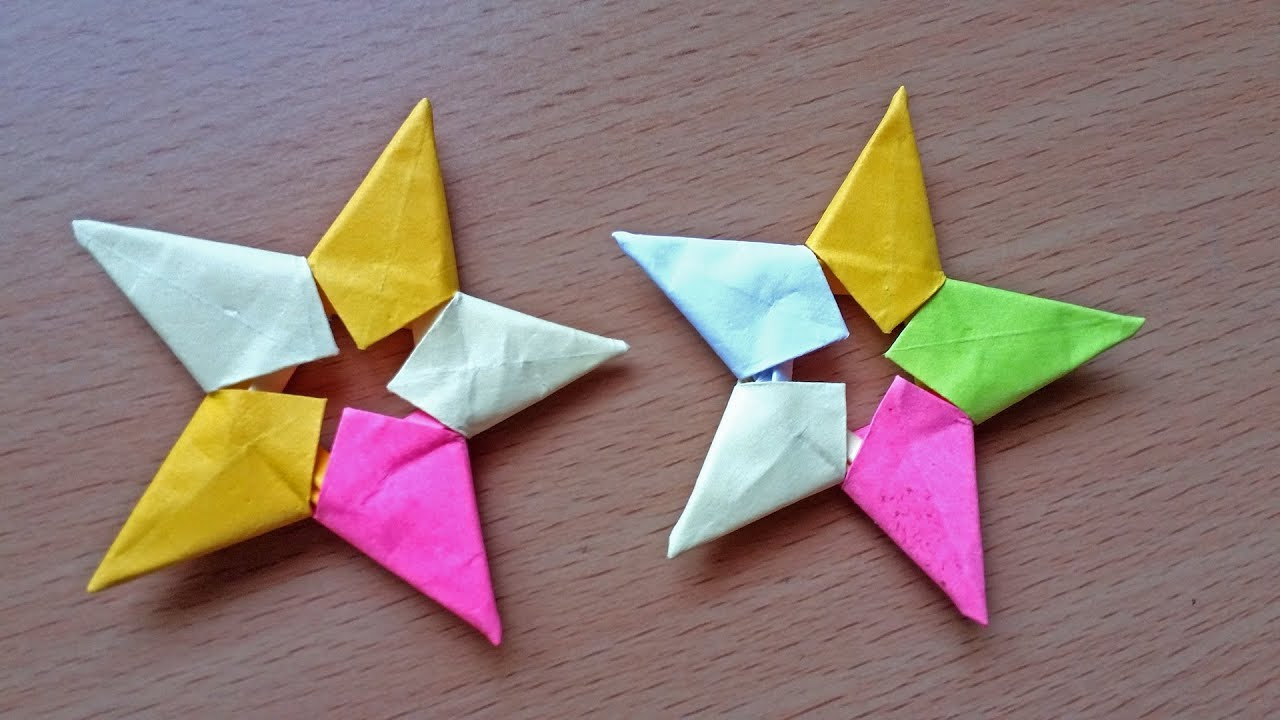 Easy Origami Star Origami Easy Origami Star From Post It Note