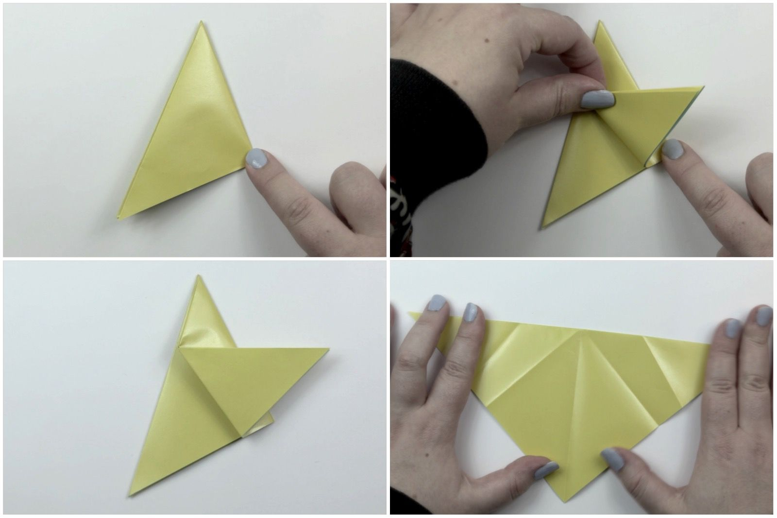 Easy Origami Star Simple 5 Point Origami Star Instructions