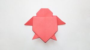 Easy Turtle Origami Easy Origami Turtle Folding Papercraft