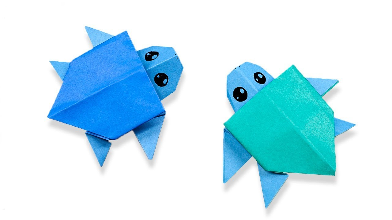 Easy Turtle Origami Easy Origami Turtle How To Make Turtle Step Step