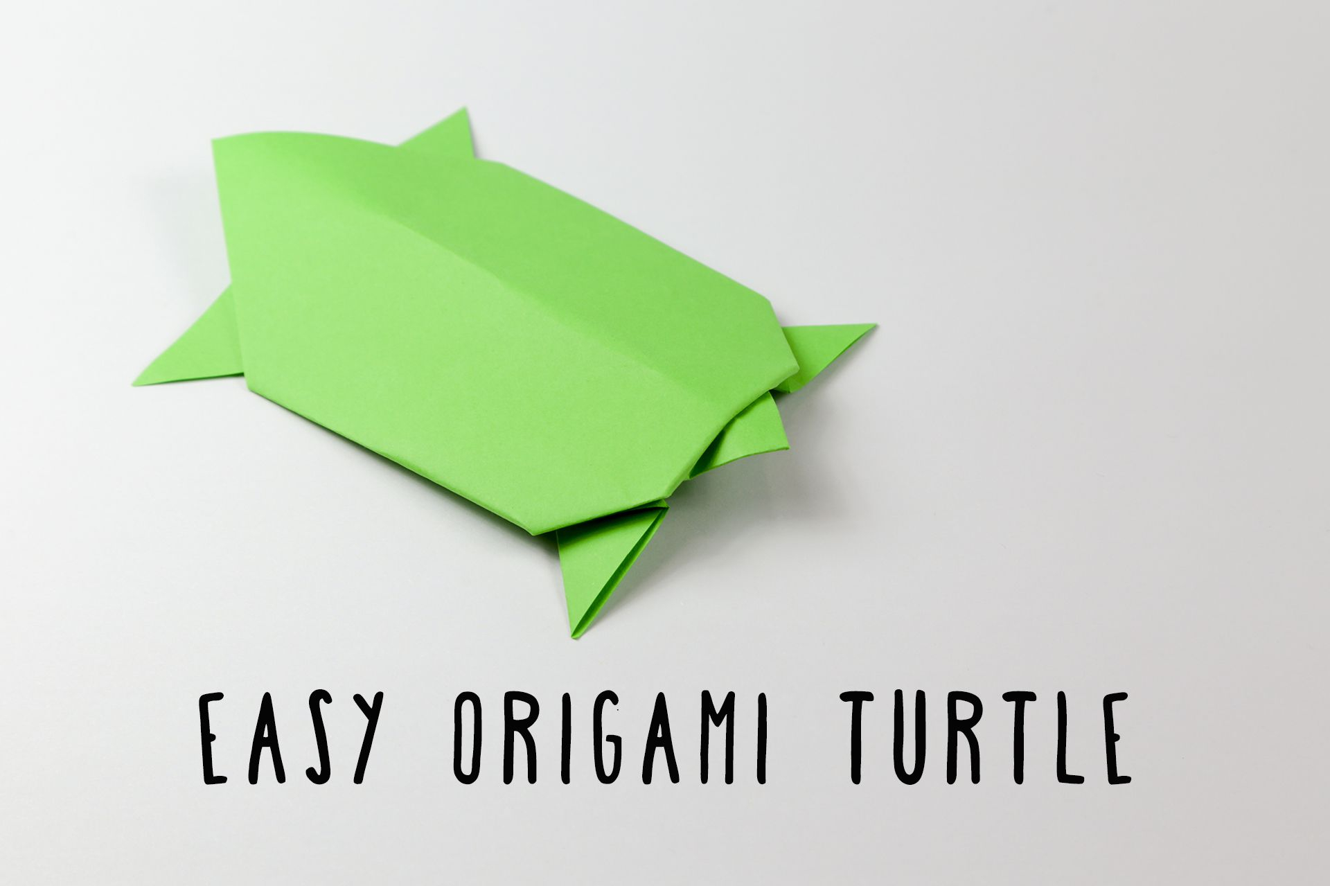 Easy Turtle Origami Easy Traditional Origami Turtle Instructions