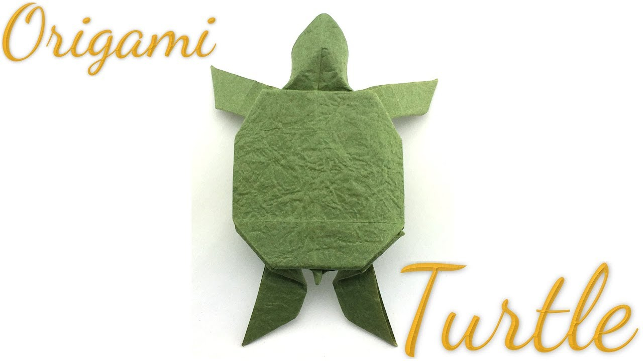 Easy Turtle Origami How To Make Origami Turtle