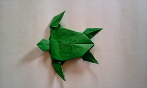 Easy Turtle Origami Make Origami Sea Turtle Kids Origami Instructions Easy