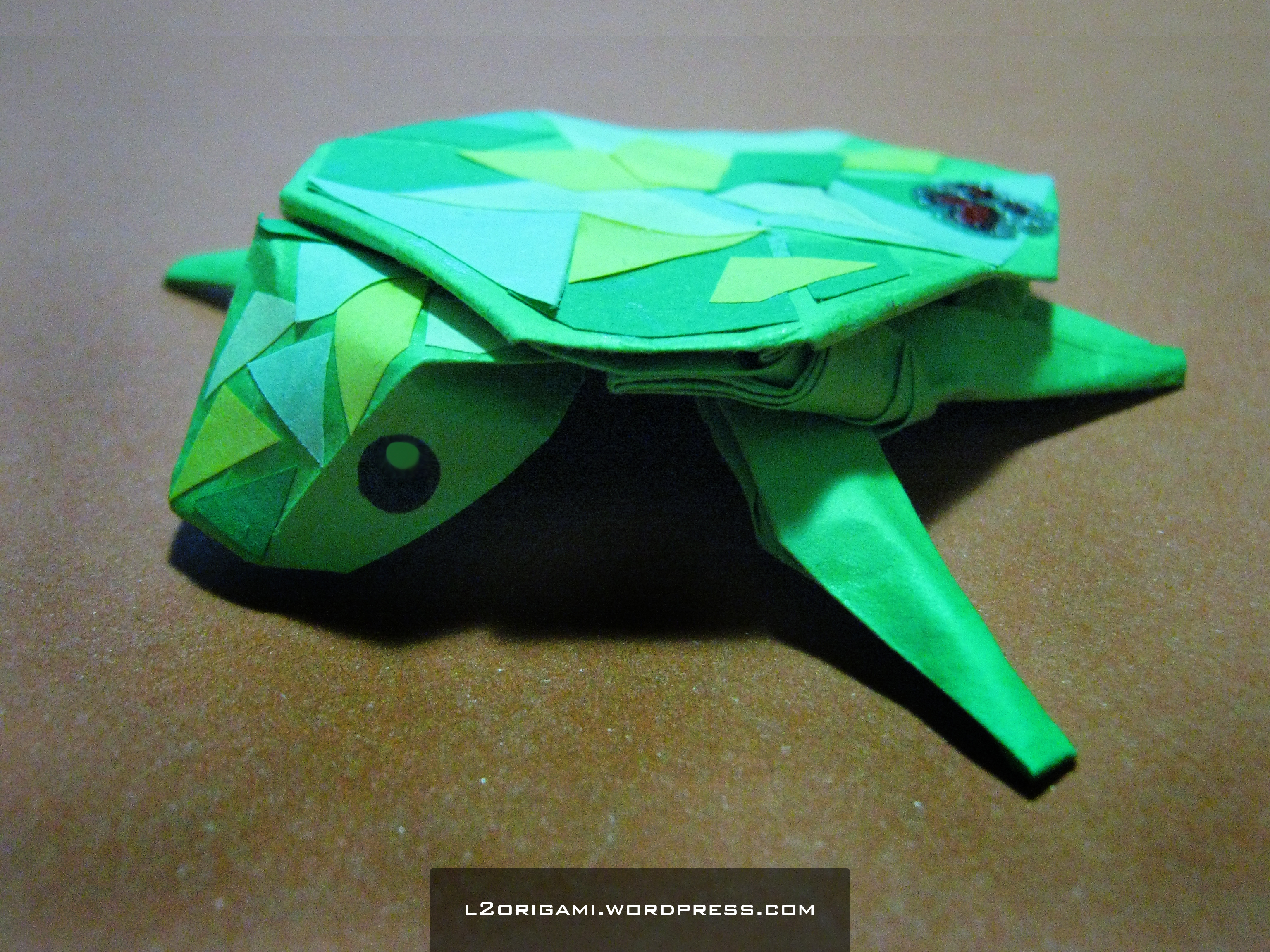 Easy Turtle Origami Origami Turtle Learn 2 Origami Origami Paper Craft