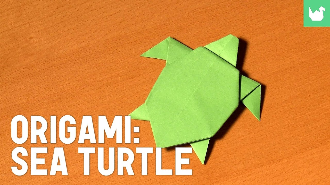 Easy Turtle Origami Shinkengers Easy Turtle Origami Origami Choices
