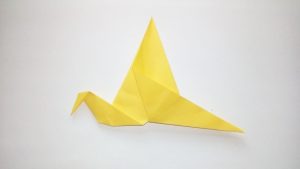 Flapping Bird Origami Easy Paper Origami Paper Flapping Bird Instructions How To Make