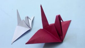 Flapping Bird Origami How To Make An Origami Flapping Bird Origami Flapping Bird Origami Bird Making Easy Steps