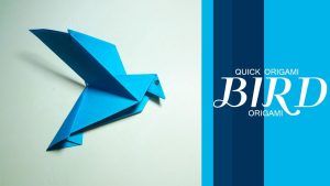 Flapping Bird Origami How To Make Origami Flapping Bird How To Make A Simple Paper Bird