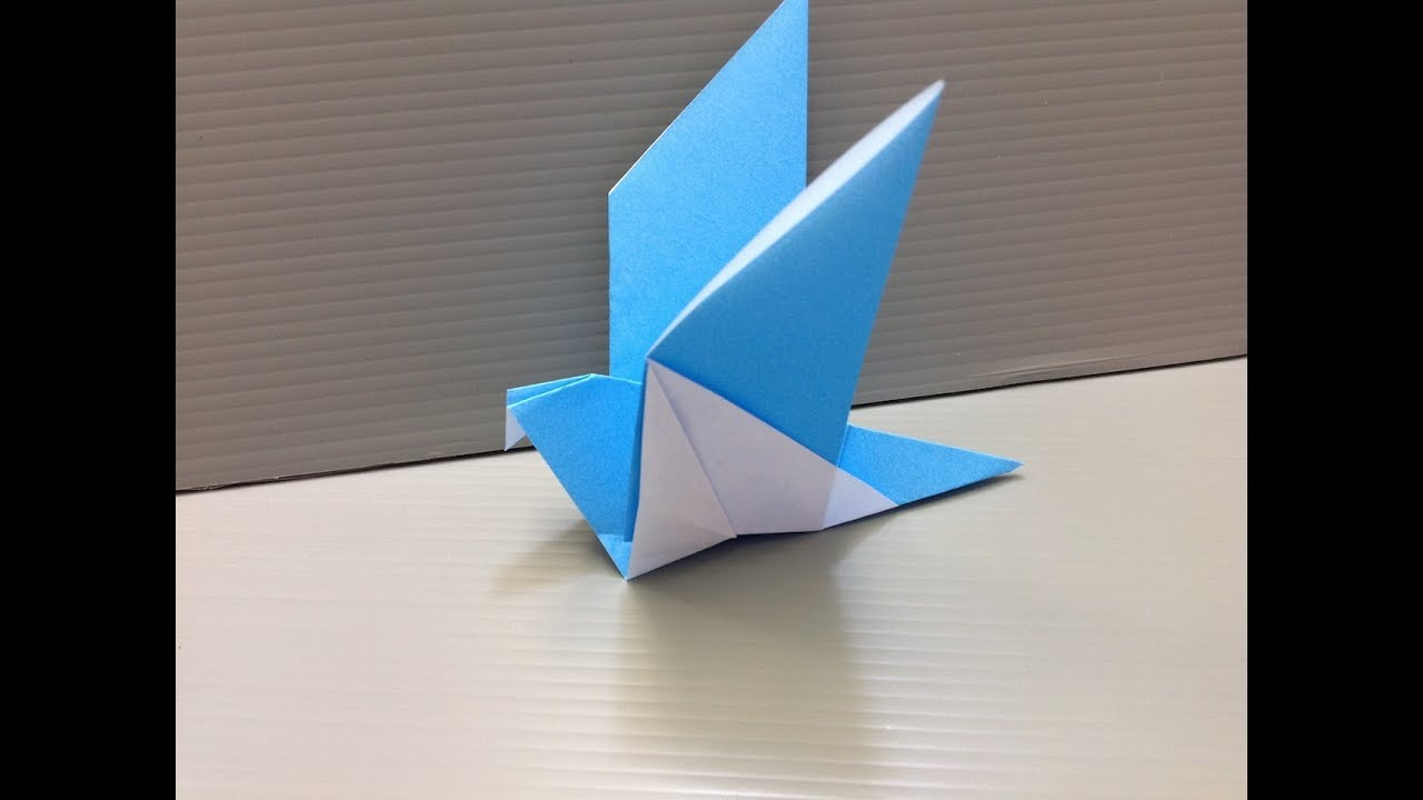 Flapping Bird Origami Instructions Daily Origami 139 Flapping Bird
