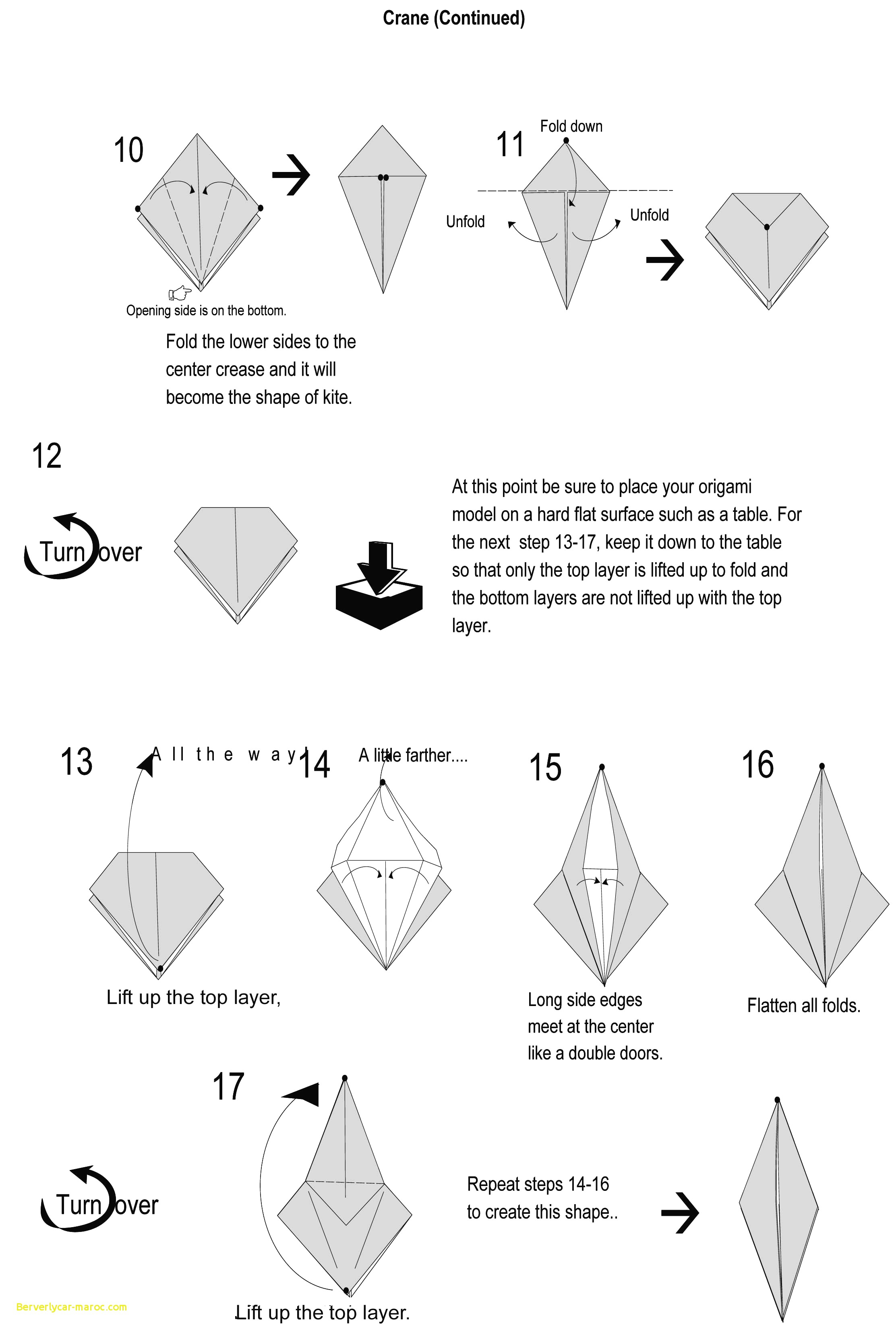Flapping Bird Origami Instructions How To Make An Origami Flapping Bird Flapping Bird Animated Origami