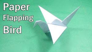 Flapping Bird Origami Instructions How To Make An Origami Flapping Bird Paper Flapping Bird Instructions Easy Paper Origami