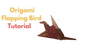 Flapping Bird Origami Origami Flapping Bird Tutorial