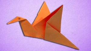Flapping Bird Origami Paper Flapping Bird Making Easy Step Step Origami Birds For Kids