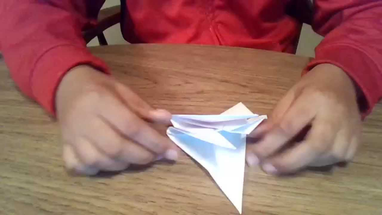 Flapping Swan Origami How To Make An Origami Flapping Swan