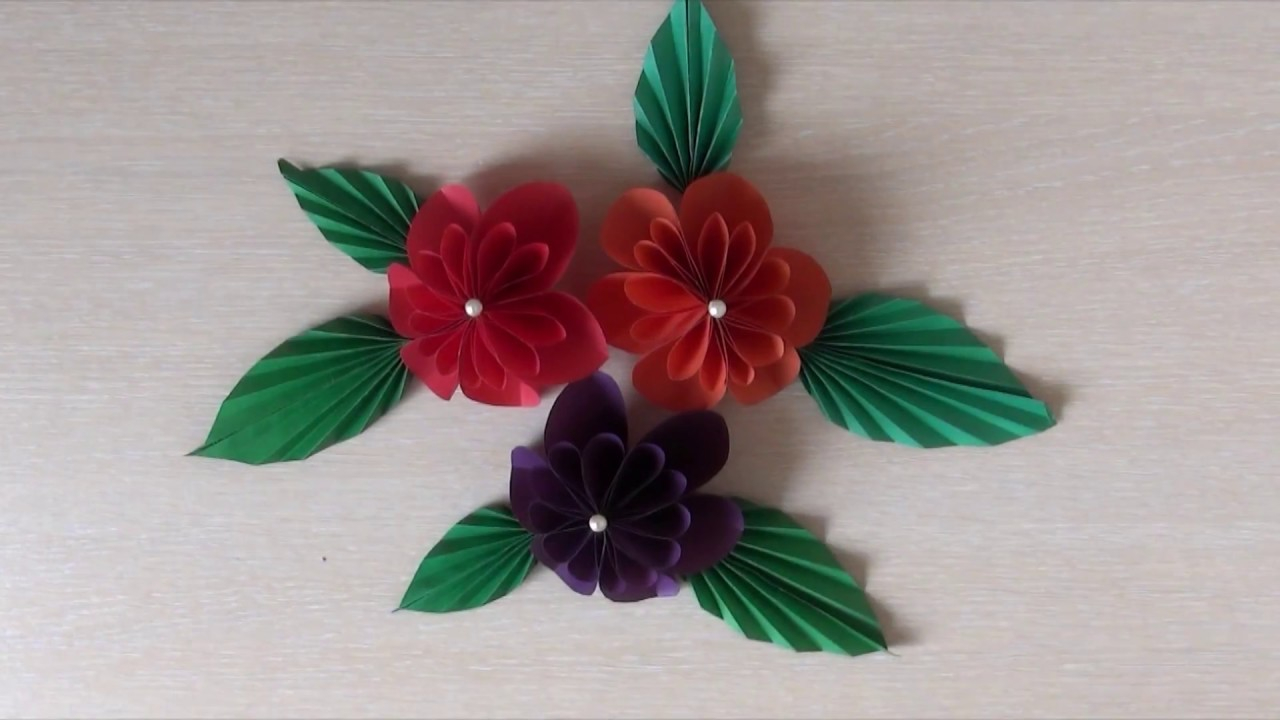 Flower Origami Easy Origami Easy Paper