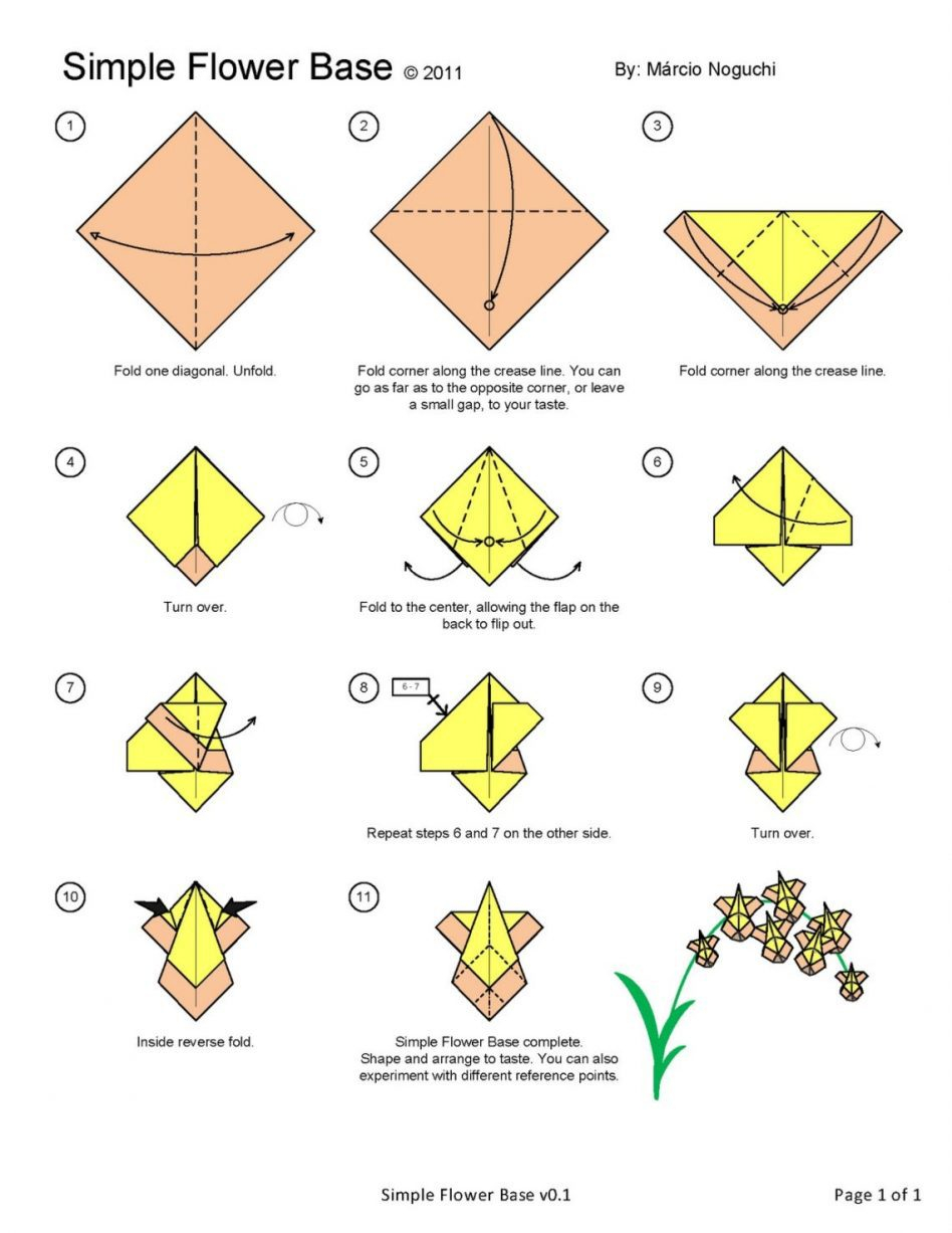 Flower Origami Easy Origami Glamorous Origami Flowers For Beginners Origami Easy