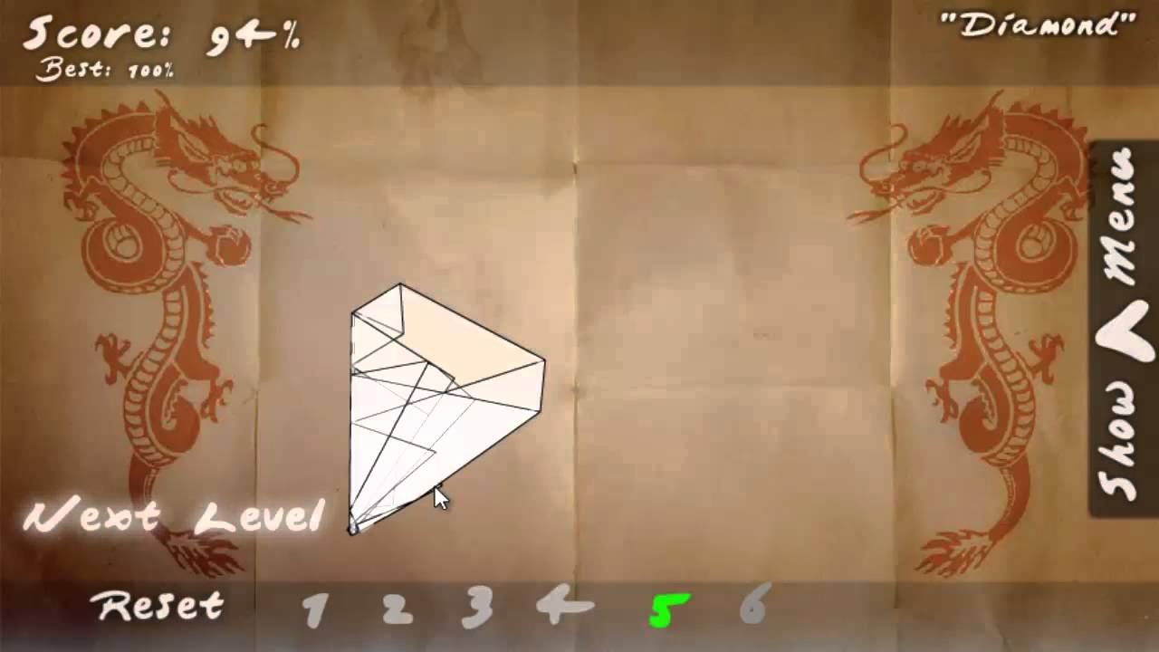 Folds Origami Walkthrough Folds Walkthrough Level 6 10 Gameplay