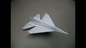 Folds Origami Walkthrough How To Fold An Origami F 16 Plane 18 Steps With Pictures