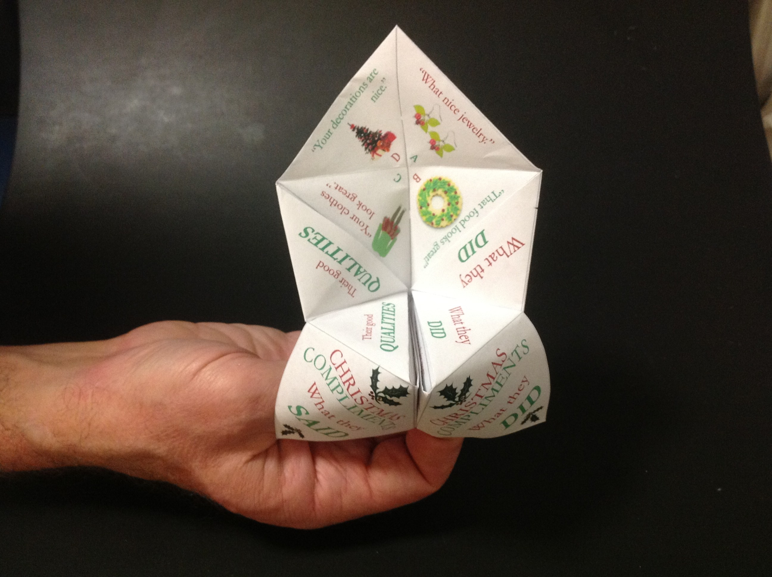 Fortune Teller Origami Sayings Blankorigamifortunetellertemplate The Rock Origami