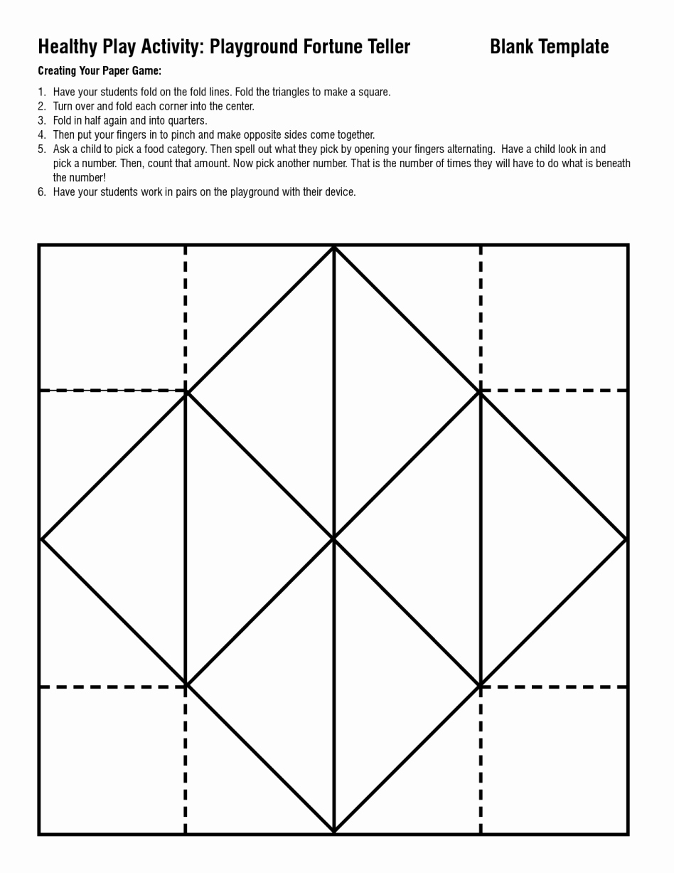 Fortune Teller Origami Sayings Printable Fortune Cookie Template And Origami Origami Make An