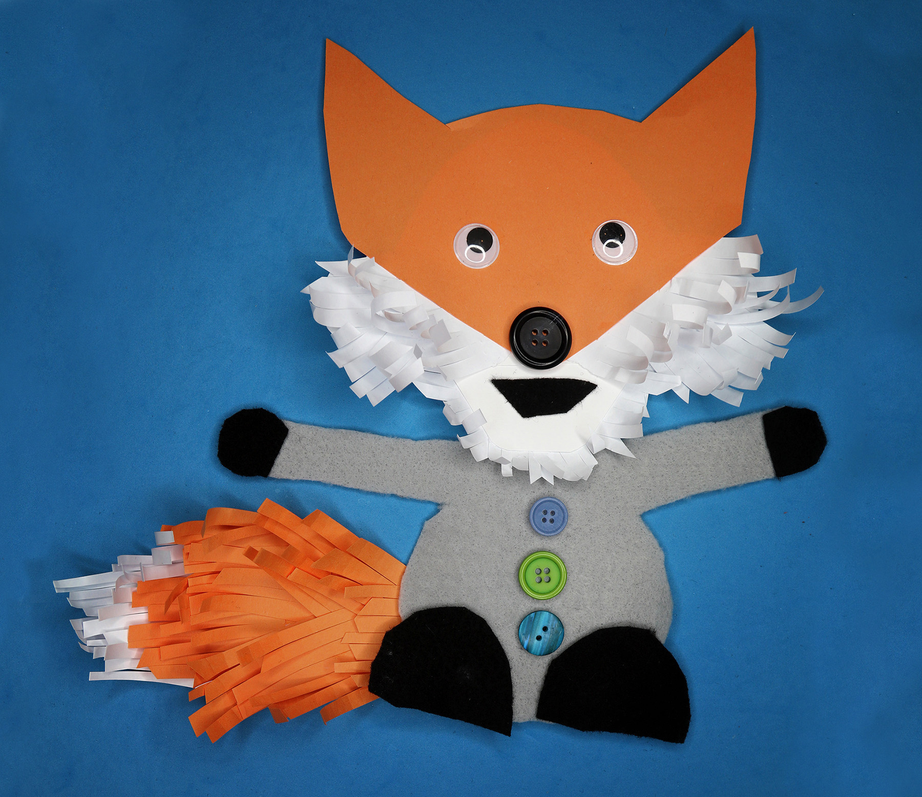 Fox Puppet Origami Adding Meaning To The Message The Fox And The Grapes