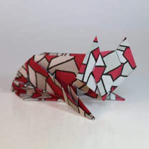 Fox Puppet Origami Origami Animal Modelling Kit Two 12 Designs