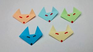 Fox Puppet Origami Origami Animals Learn Paper Fox Puppet How To Very Easy Fast For