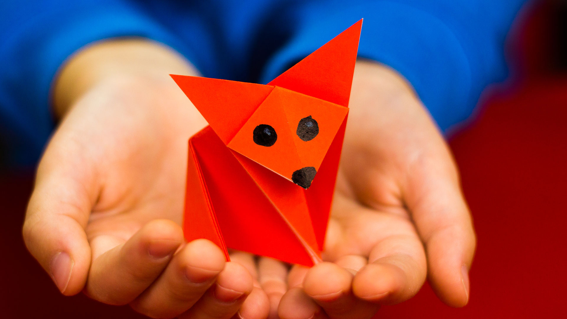 Fox Puppet Origami Origami For Kids Archives Art For Kids Hub