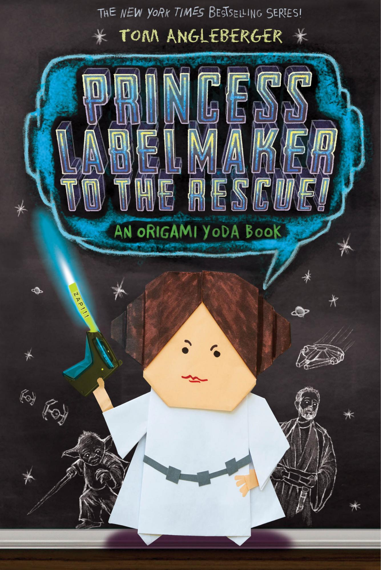 Funtime Origami Yoda Princess Labelmaker To The Rescue An Origami Yoda Book Abrams Chronicle Books