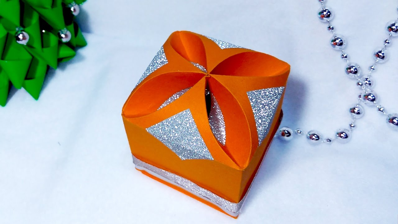 Gift Wrapping Origami Diy Gift Box No Templates Any Size Super Easy Paper Gift Box