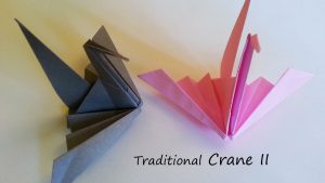 Gum Wrapper Origami Crane 2 Origami Cranes