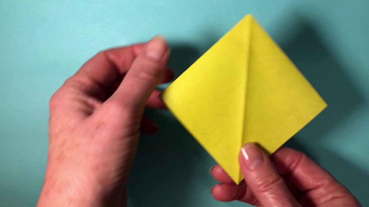 Gum Wrapper Origami Crane How To Fold A Flapping Wing Origami Crane