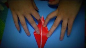 Gum Wrapper Origami Crane The Best Origami Crane Tutorial